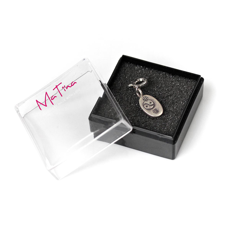 Bild von MaTina Charm Verschluss 925 Silber - Ying Yang