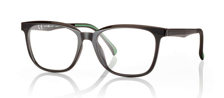 Bild von peso piuma-Fassung, Gr. 52-16, in 2 Farben, inkl. magnetischem Sonnenclip