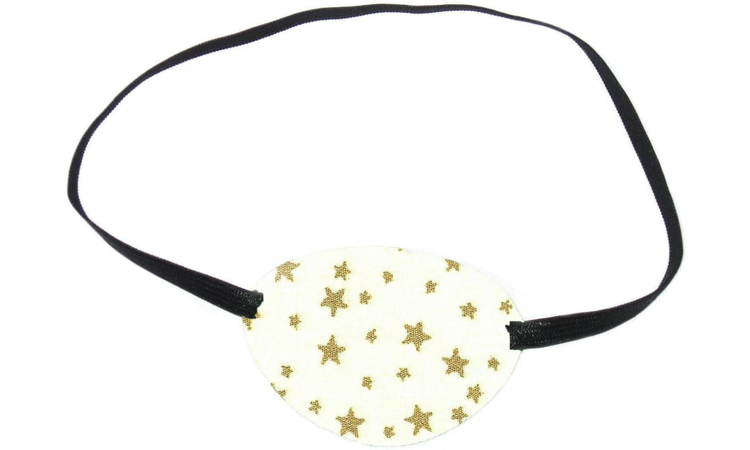 Bild von kay funpatch® - textile Augenokklusionsklappe JUNIOR mit Kopfhalteband