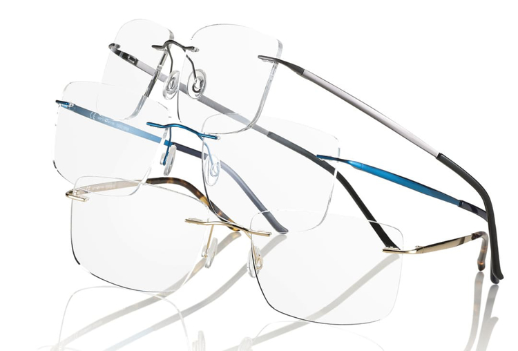Bild von CentroStyle rimless collection beta-titan, Größe 54-17