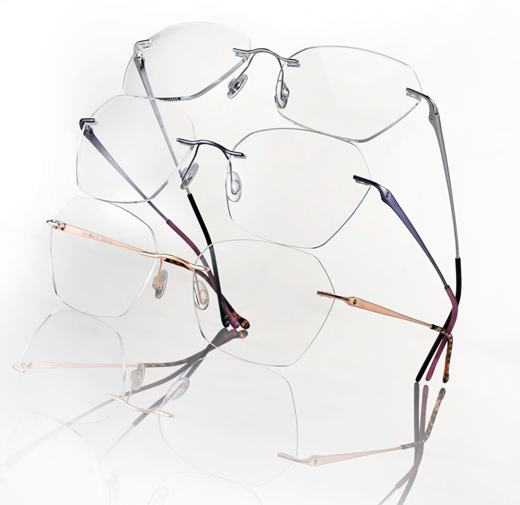 Bild von CentroStyle rimless collection beta-titan, Größe 56-17