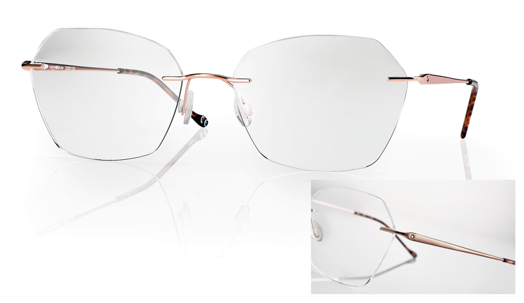 Bild von CentroStyle rimless collection beta-titan, Größe 56-17