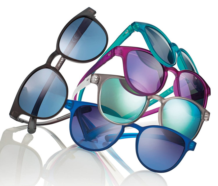 Bild von Sonnenbrille aus TR90, Gr. 51-19, in versch. Farben, pol. Gläser