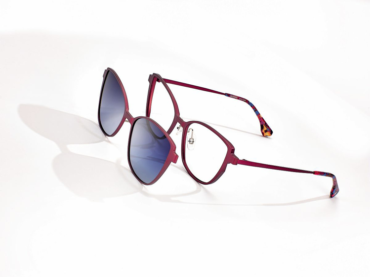 Bild von airport Metall-Fassung "MOON", inkl. magn. Sonnenclip, Gr. 54-18