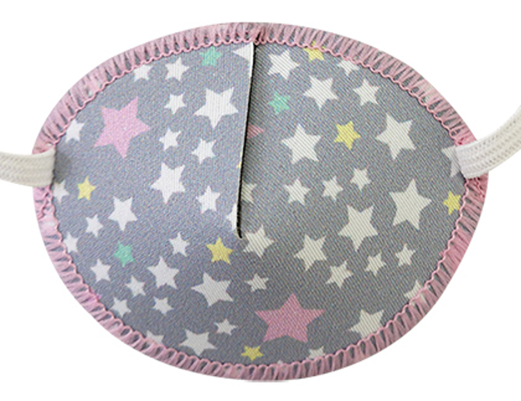 Bild von kay funpatch® - textile Augenokklusionsklappe JUNIOR mit Kopfhalteband