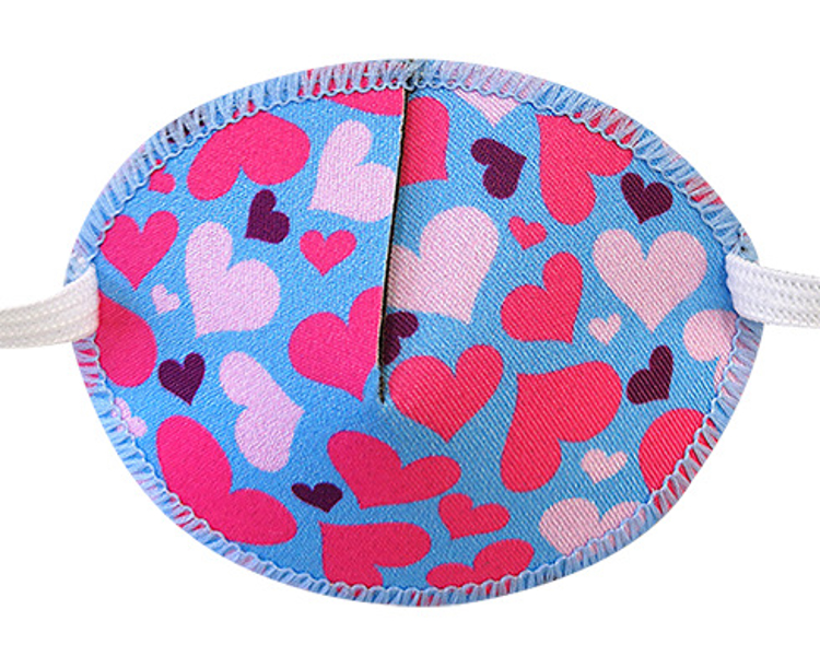 Bild von kay funpatch® - textile Augenokklusionsklappe JUNIOR mit Kopfhalteband