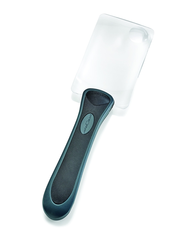 Bild von Randlose Lupe, Bifocal, 85 x 50 mm, 4D - 2x & 6,5x