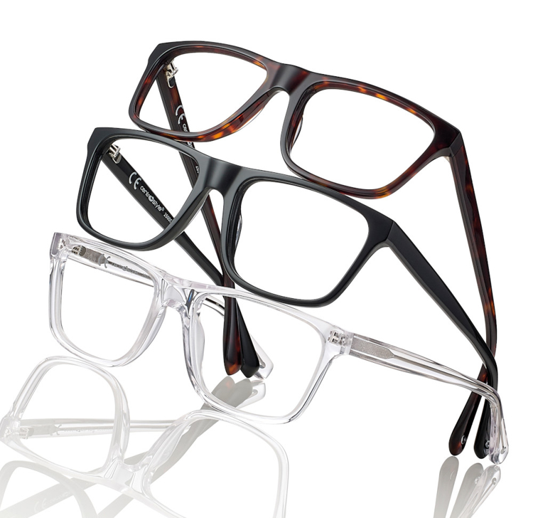 Bild von Kunststoff-Fassung, Gr. 54-17, aus Acetat, in verschiedenen Farben