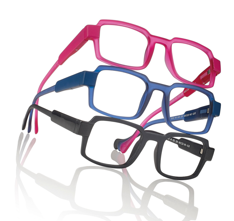 Bild von Kunstststoff-Fertiglesebrille "SMART", in 3 Farben, Gr. 49-22