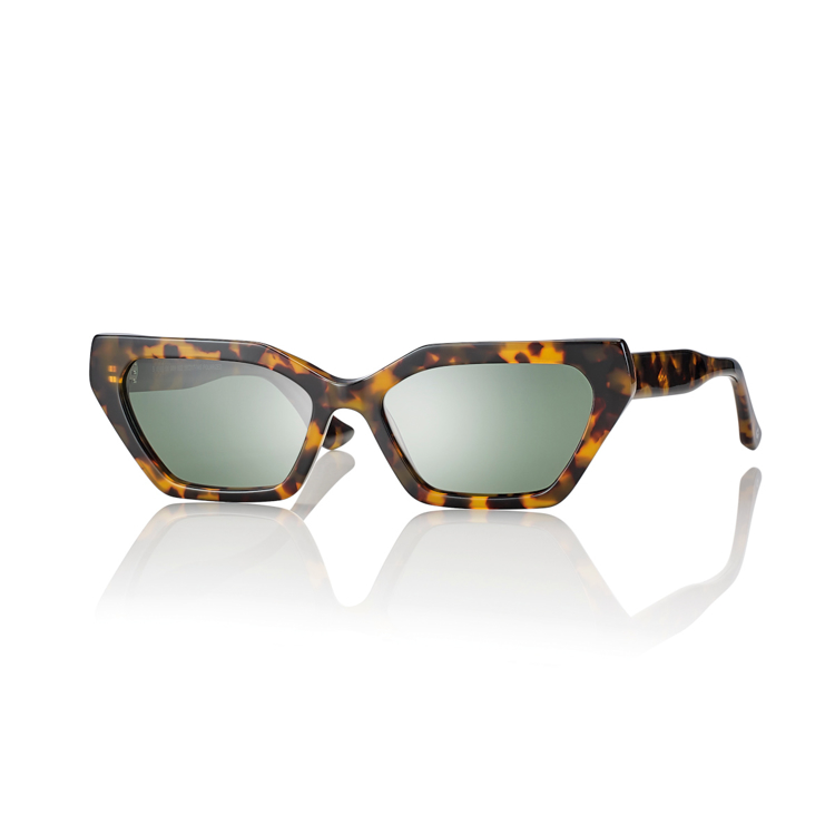 Bild von Acetat-Sonnenbrille, Gr. 56-17, in 3 Farben, Gläser polarisierend, inkl. Etui
