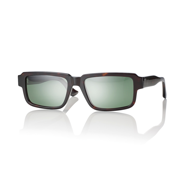 Bild von Acetat-Sonnenbrille, Gr. 55-18, in 2 Farben, Gläser polarisierend, inkl. Etui