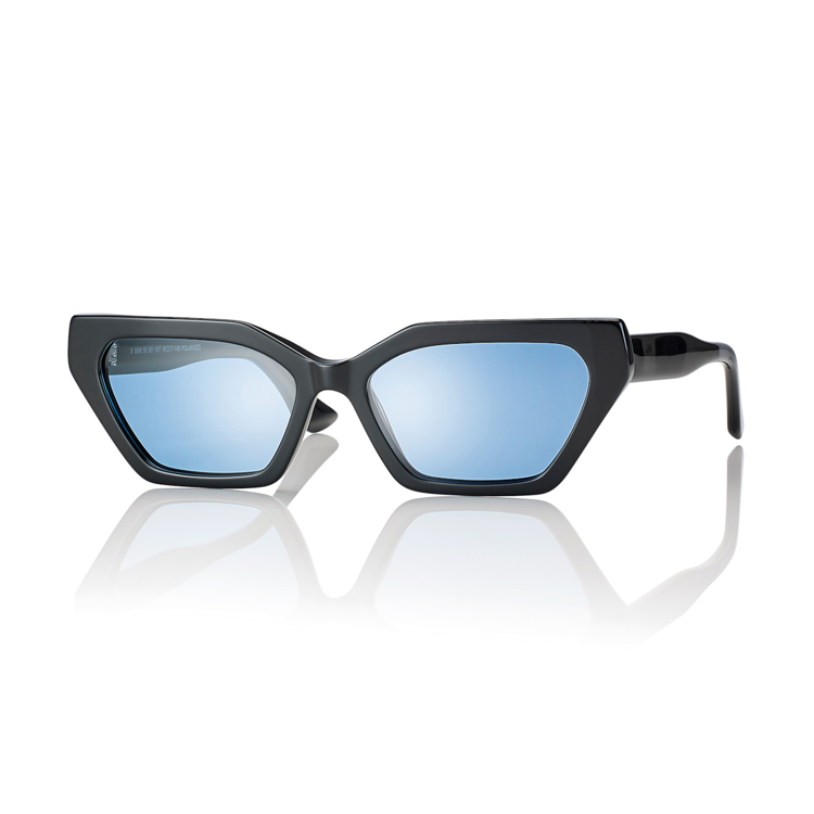 Bild von Acetat-Sonnenbrille, Gr. 56-17, in 3 Farben, Gläser polarisierend, inkl. Etui