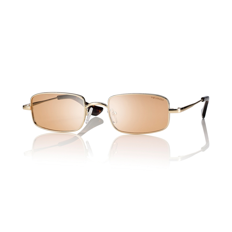 Bild von Metall-Sonnenbrille, Gr. 51-21, in 3 Farben, Gläser polarisierend, inkl. Etui